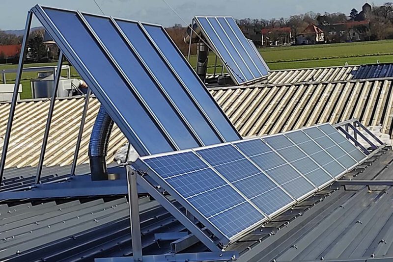 Solares Trocknen Dicke Metallverarbeitung